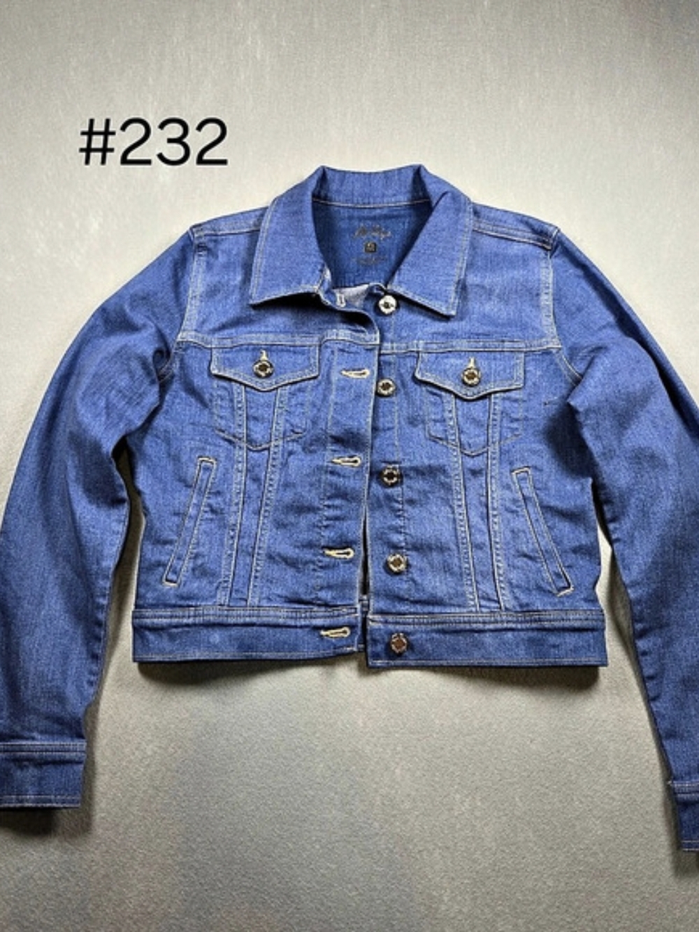 Lilly Pulitzer Shepa Denim Jacket Blue Medium NWT